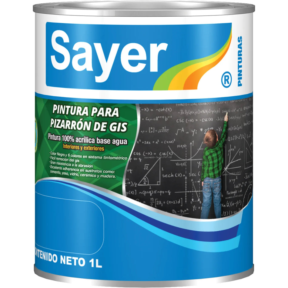 PINTURA PARA PIZARRON DE GIS
