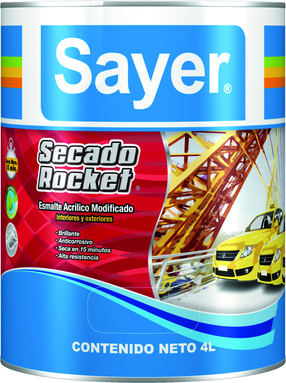 ESMALTE SECADO ROCKET SECADO RAPIDO