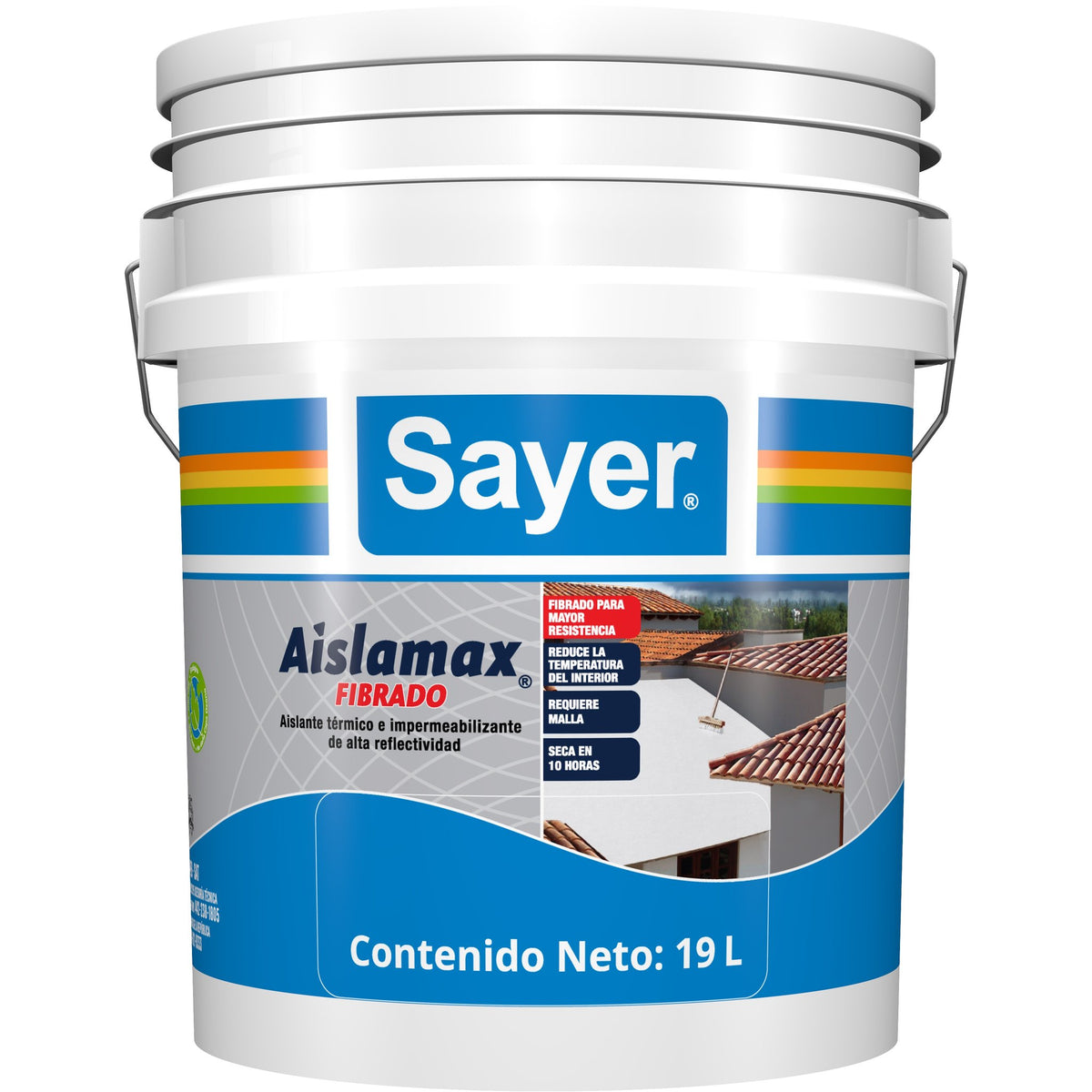 Aislamax Fibrado 5 años envase 19 L