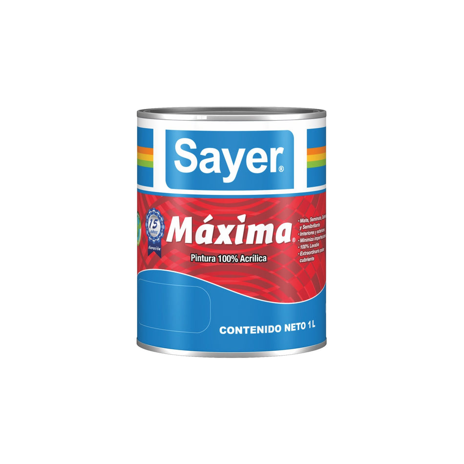 PINTURA VINIL ACRILICA MAXIMA