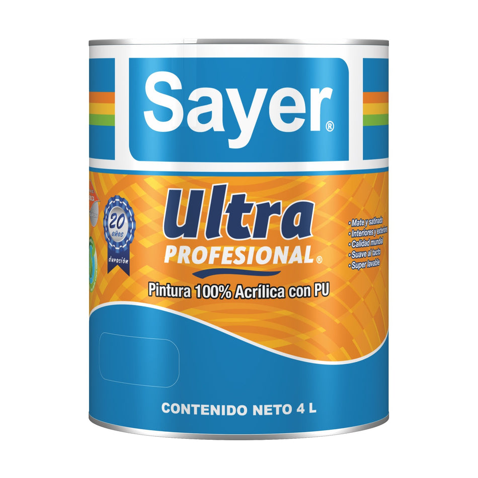 PINTURA VINIL ACRILICA ULTRA PROFESIONAL
